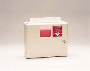 Cabinet Locking Wall for (for 5 qt Container) 141020 and 142020 (1/EA 2/CS) by Plasti-Products, Inc.  ID 143002